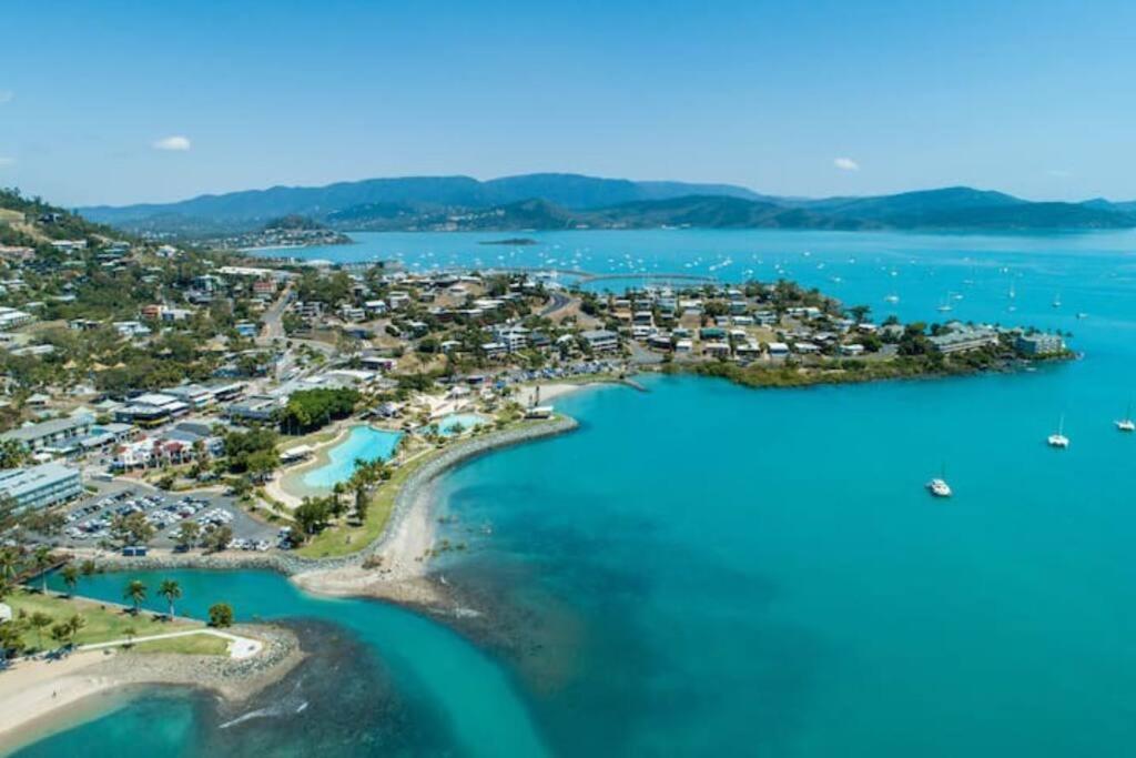 Ocean View 33A Studio Pool Ocean View Wifi Airlie Beach Luaran gambar
